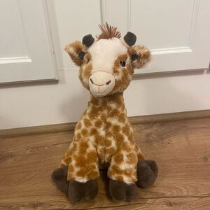 Fiesta Earth Pals Giraffe Plush Brown 15 Inch Stuffed Animal Toy
